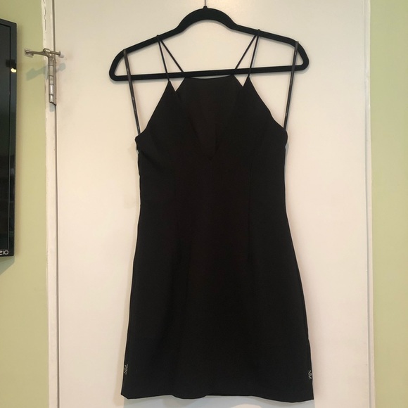 Three of Something Black Palm Tree Dress - Picture 5 of 6